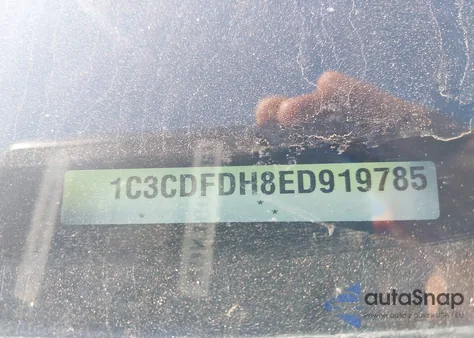 2014 Dodge Dart Aero z USA, uszkodzony, nr VIN 1C3CDFDH8ED919785